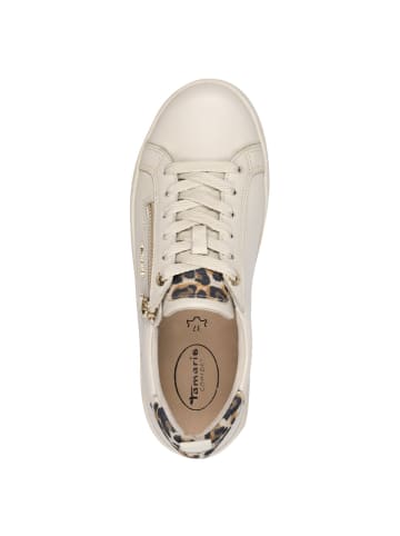 Tamaris WIDE FIT Sneaker in OFFWHT/LEO