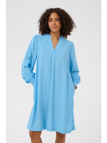 Kaffe Kleid KAloni A-shape in Azure Blue