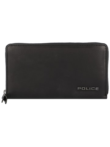 Police PT16-10369 Geldbörse Leder 20 cm in black