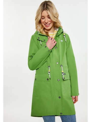 Schmuddelwedda Damen Regenparka in Hellgrün