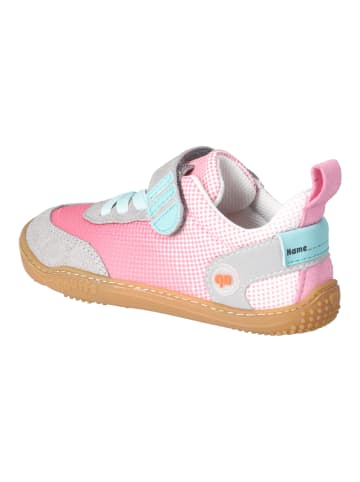 qnuffs Kindergarten Klett Halbschuh/Sneaker in grau
