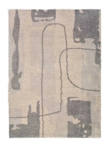 Atticgo Hochflor-Teppich HELIA in silber