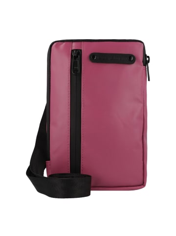 Greenburry Upcycled Tarpaulin Mini Bag Umhängetasche 14 cm in fuchsia