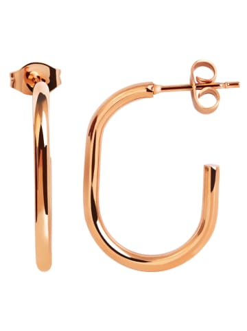 Adeliás Damen Ohrringe – Ohrstecker aus Edelstahl in gold