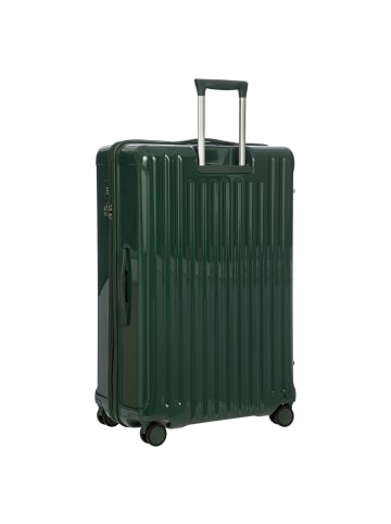 BRIC`s Positano 4 Rollen Trolley 82 cm mit Dehnfalte in smaragdgruen