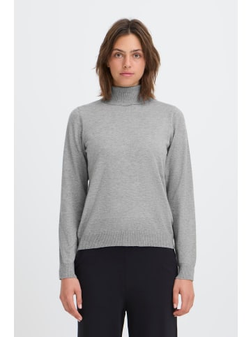 Oxmo Rollkragenpullover OXBmmnora in Grau