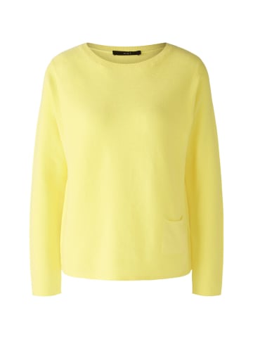 Oui Pullover KEIKO 100% Bio-Baumwolle in yellow