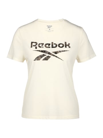 Reebok T-Shirt WOR Modern Safari in beige / schwarz