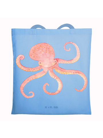 Mr. & Mrs. Panda Tasche Tintenfisch ohne Spruch in Sky Blue