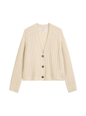 Marc O'Polo Ajour-Cardigan oversize in Light Oat