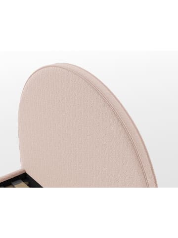 58 aufm Kessel POLSTERBETT Karlotta 147x132x212 aus Holzwerkstoff in Rosa