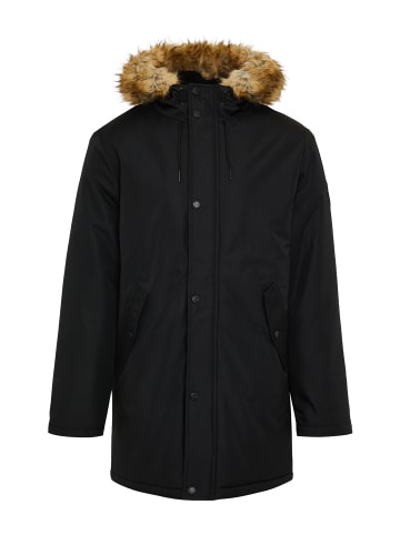 Threadbare Parka THB Jacket Clarkston in Black