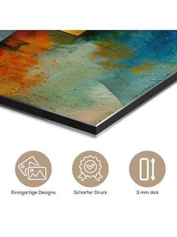 OnlyWow Metallbild Geometrie