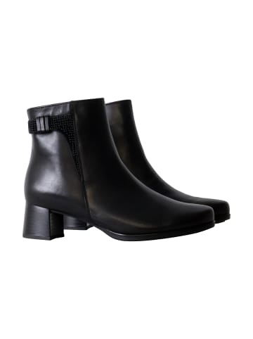 Gabor Lederstiefeletten Schal Schwarz