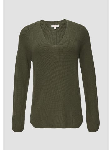 s.Oliver Strickpullover in 7926_olivgrün