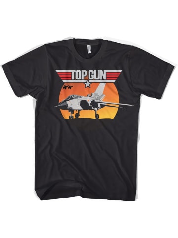 TOP GUN T-Shirt "Sunset Fighter Big Tall T-Shirt" in Schwarz