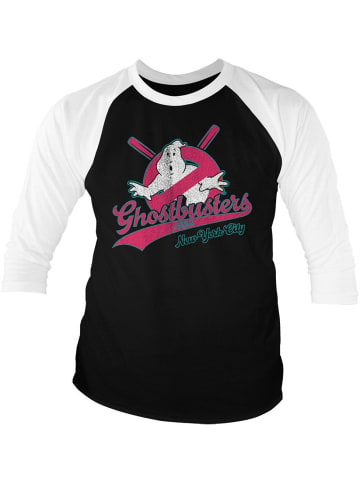 Ghostbusters T-Shirt "New York City Baseball 3 4 Sleeve Tee" in Schwarz