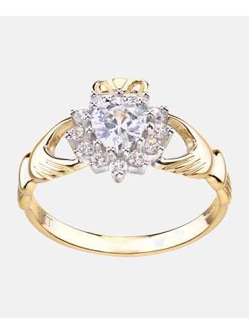Vanlere Ring aus 375 Gelbgold mit Zirkonia