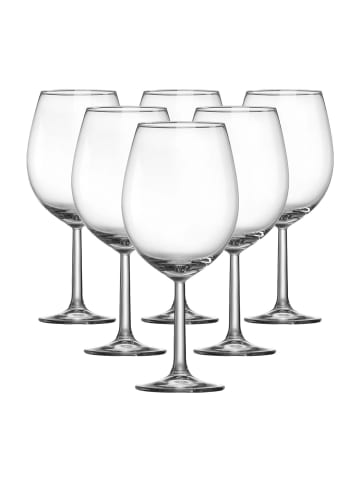 Ritzenhoff & Breker 6er Set Burgundergläser Vio in 570 ml in transparent