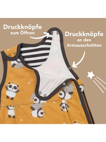 Schlummersack Babyschlafsack, 1.0 TOG in Gold