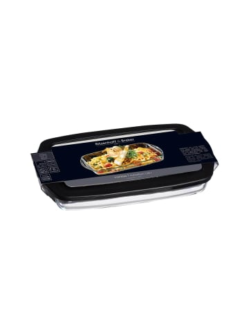 Ritzenhoff & Breker Auflaufform mit Frischhaltedeckel Cucina in 1,95 Liter in schwarz
