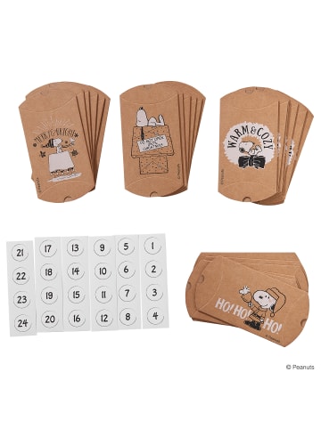 Butlers Adventskalender PEANUTS in Multicolor
