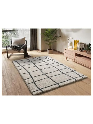 Atticgo Hochflor-Teppich ATLAS in weiß