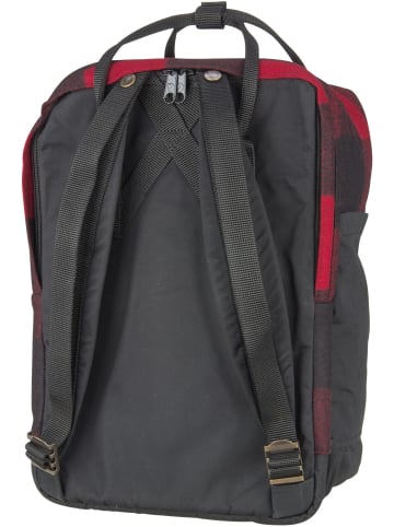 FJÄLLRÄVEN Rucksack Kanken Re-Wool Laptop 15" in Red/Black