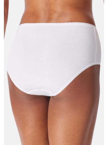 Schiesser Midi Slip 95/5 Cotton in Weiß