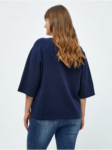 Peppercorn Pullover in Black Iris Solid