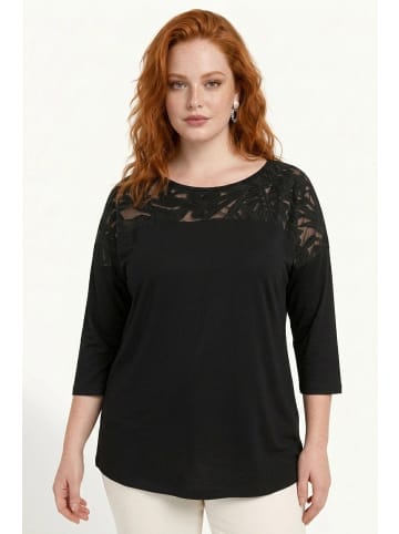 Shape Of You Blouse in Schwarz