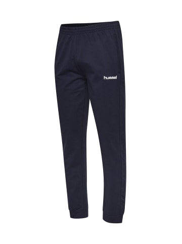 Hummel Jogginghose Basic Stretch Sweat Pants HMLGO in Blau