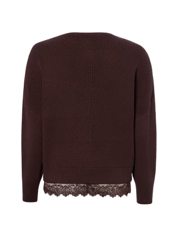 Zero Strickpullover in schoko - 0001