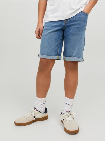 JACK & JONES Junior Jeansshorts in blue denim