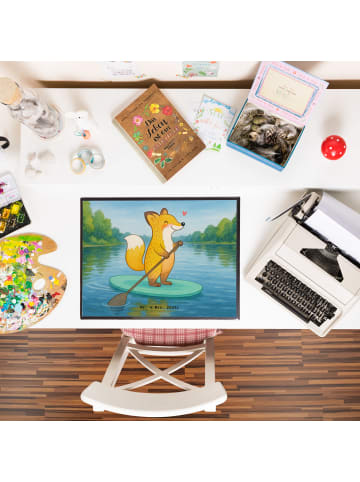 Mr. & Mrs. Panda schreibtischunterlage Fuchs Stand Up Paddling D... in Weiß