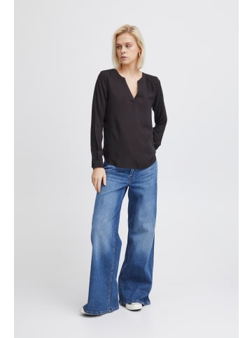 ICHI IHMAIN LS2 Regular fit in Black