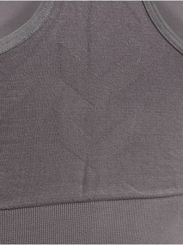 Hummel Sportshirt "Tif Seamless Sports Top" in Grau