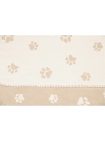 Cawö Cawö Wohndecken WE LOVE DOGS 62470 natur/beige - 33 in natur/beige - 33