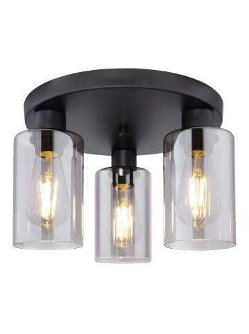 Globo lighting Deckenleuchte "HADERA" in black