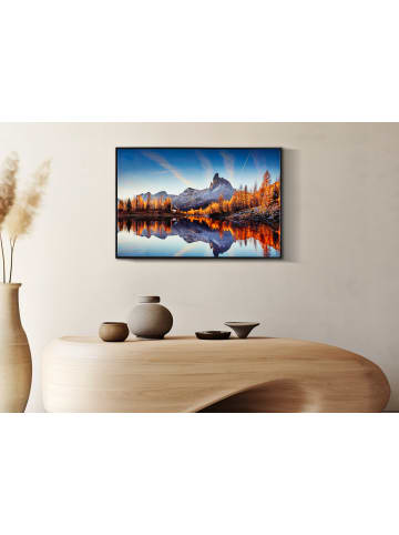 Mauro Ferretti Druck auf lackierter Leinwand mit Rahmen, 90 x 4 x 60 cm