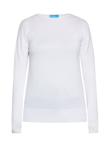 SANIKA Damen Pullover in WEISS