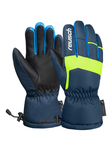 Reusch Fingerhandschuhe Charlie R-TEX® XT Junior in 7800 blck/dress blu/saf yellow