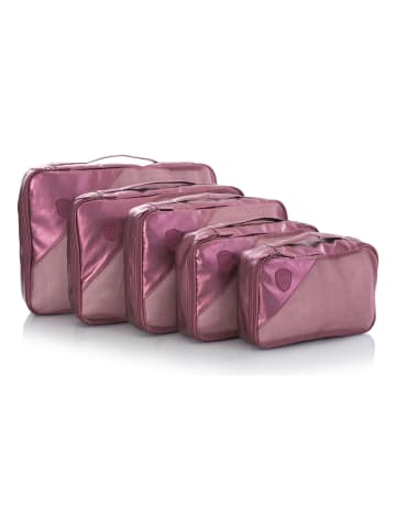 Heys Accessoires Packtaschenset 5 tlg. in burgundy