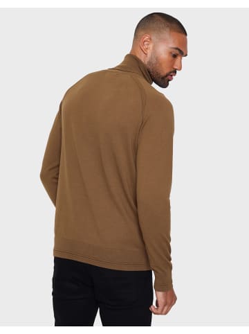 Threadbare Rollkragenpullover Lance in Braun