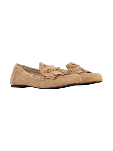 Joia Slip-On-Mokassins Beige