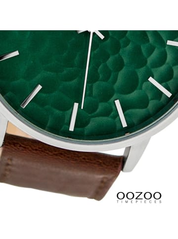 Oozoo Armbanduhr Oozoo Timepieces braun extra groß (ca. 48mm)