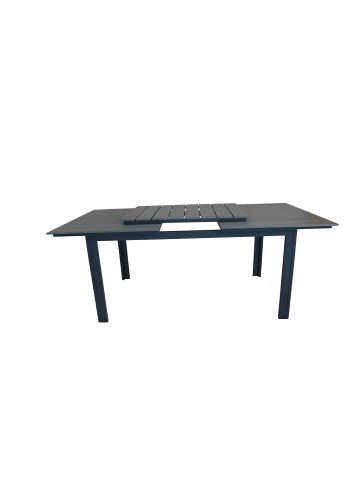 ebuy24 Esstisch Levels Schwarz 100 x 310 cm