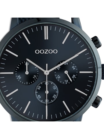 Oozoo Armbanduhr Oozoo Timepieces dunkelblau groß (ca. 45mm)