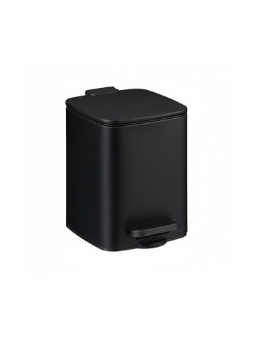 relaxdays Kosmetikeimer in Schwarz - 6 Liter