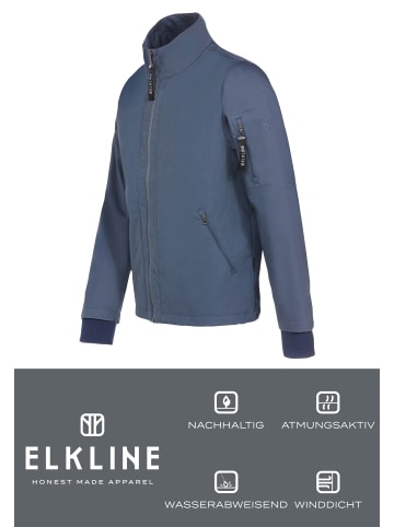 elkline Blouson Regenjacke Promotion in bluegrey